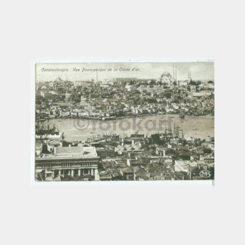 1910 Haliç Görünüş Kartpostal