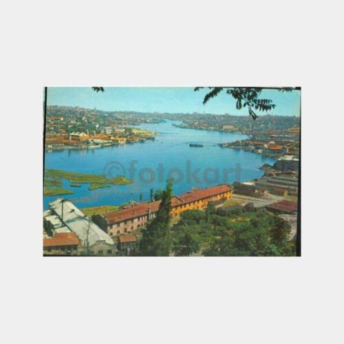 1970 Haliç Eyüp Görünüş Kartpostal
