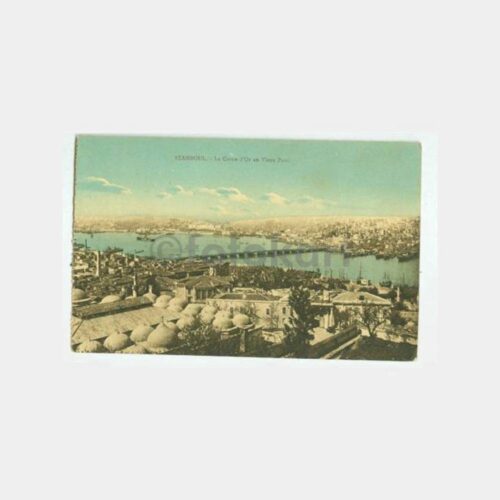 1930 İstanbul Haliç Konulu Kartpostal