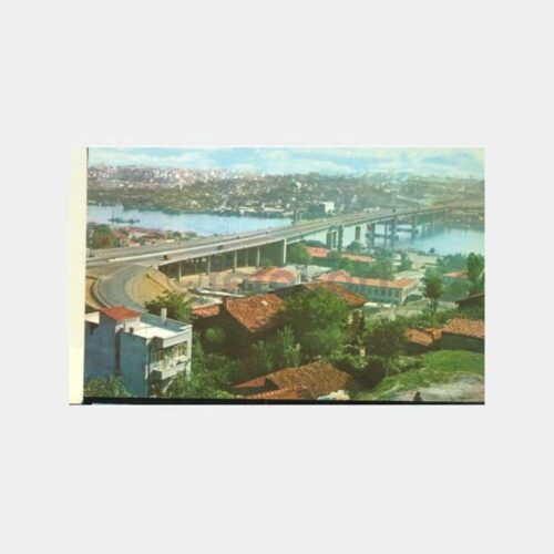 1980 Haliç Köprüsü Görünüş Kartpostal