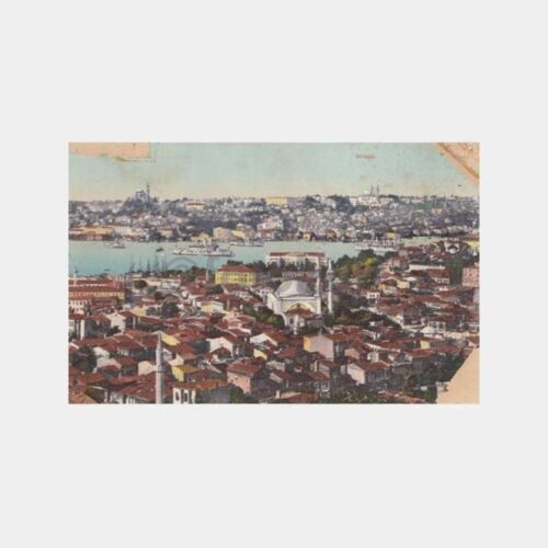 1935 Haliç Kasımpaşa Savaş Gemileri Kartpostal