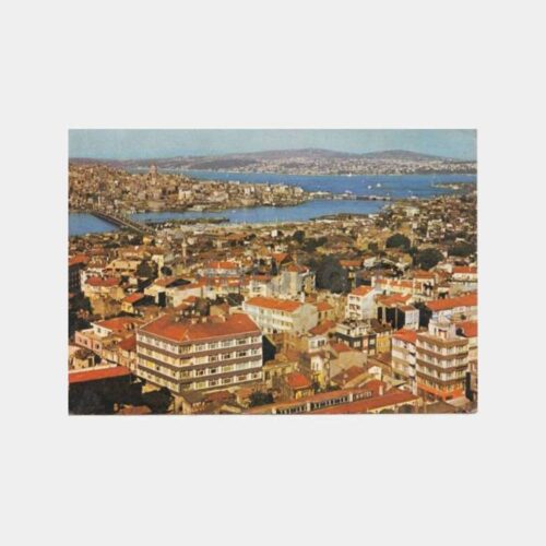 1975 İstanbul Haliç Görünüş Kartpostal