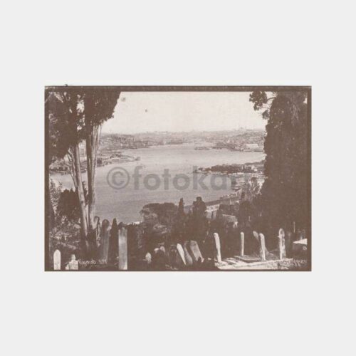 1910 Haliç Eyüp - Berggren Repr. Baskı Kartpostal