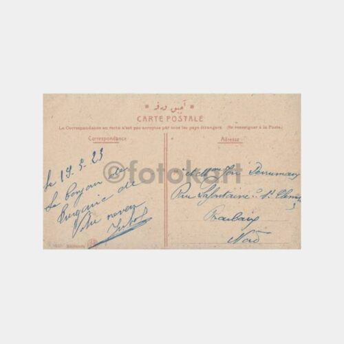1923 Haliç Süleymaniye Camii Görünüş Kartpostal - Görsel 2