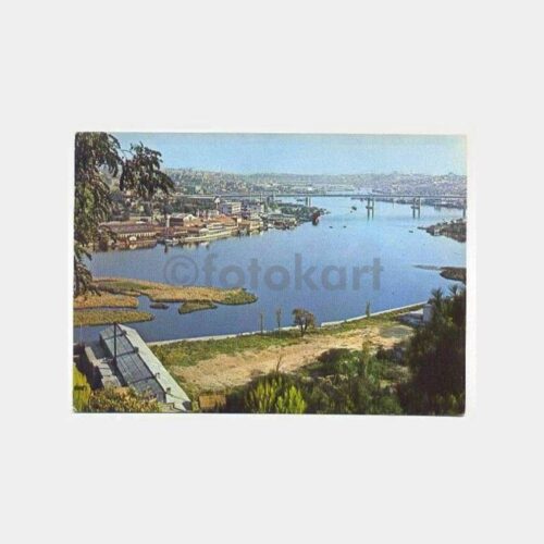 Eyüp Haliç ve Köprü Görünüşü Kartpostal