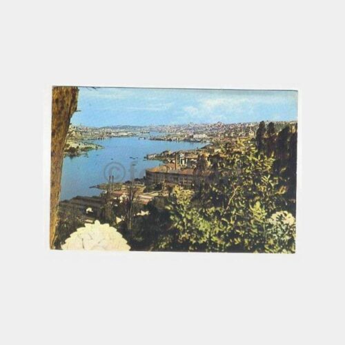 Eyüp ve Haliç Görünüş Kartpostal