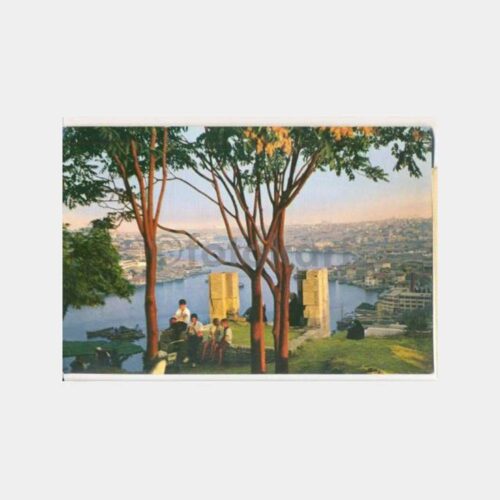 İstanbul Haliç Piyerloti Görünüş Kartpostal