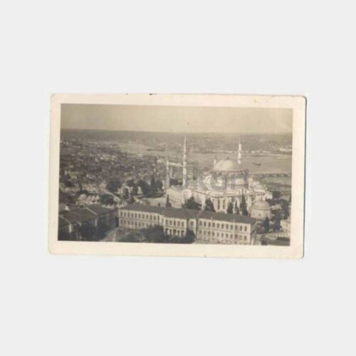 Haliç ve Süleymaniye Görünüş Kartpostal