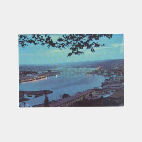 Haliçte Akşam -Eyüp- Görünüş Kartpostal