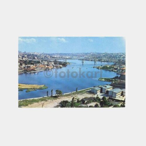 Haliç Köprüsü Eyüp Kartpostal
