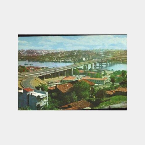 Haliç Köprüsü Görünüş Kartpostal