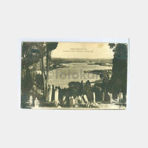 1925 Eyüp Haliç Konulu Kartpostal