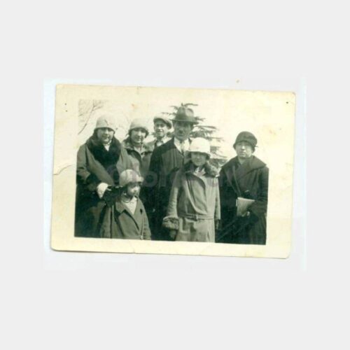 1933 Şapkalı Kadınlar Grup Fotoğraf