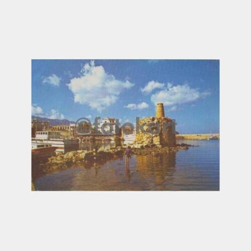 1989 Kıbrıs Girne Postadan Geçmiş Kartpostal