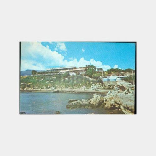 1980 Kıbrıs Girne Mare Monte Oteli Kartpostal