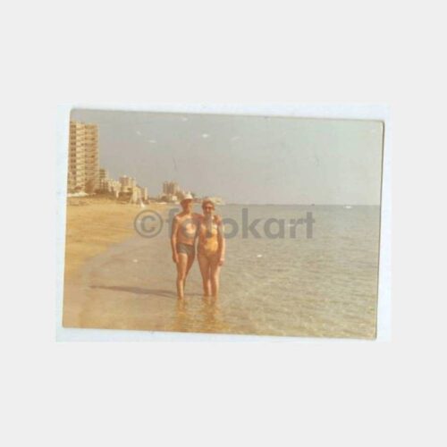 1983 Kıbrıs Magosa Maraş Plajı Fotoğraf