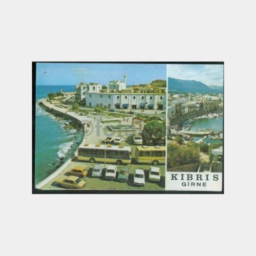 1980 Kıbrıs Girne Konulu Kartpostal
