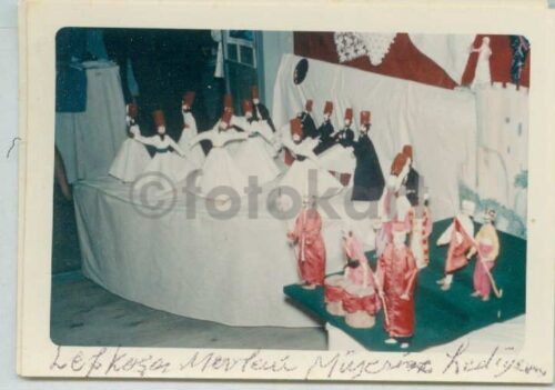 1964 Kıbrıs Lefkoşa Mevlevi Müzesi Konulu 6 Adet Fotoğraf - Görsel 3