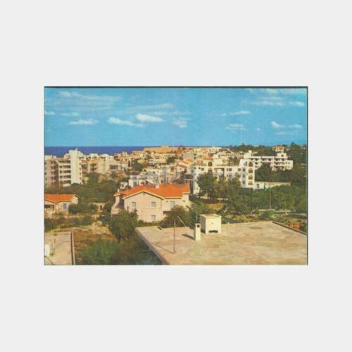 1975 Kıbrıs Girne Görünüş Kartpostal