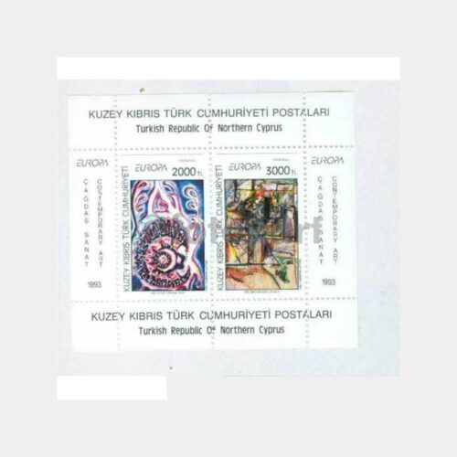 1993 Kuzey Kıbrıs Türk Cumhuriyeti Europa CEPT Blok