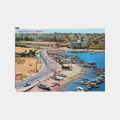 Kıbrıs Magosa Yat Limanı Kartpostal