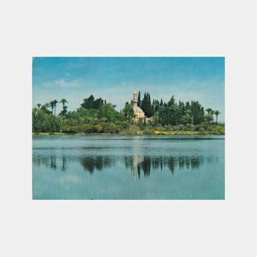 1973 Kıbrıs Larnaka Tuzgölü Tekke Camii Kartpostal