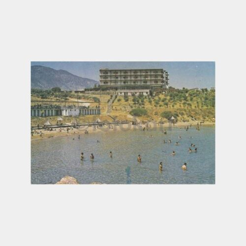 1980 Kıbrıs Girne Deniz Kızı Otel Görünüş Kartpostal