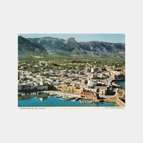 1980 Kıbrıs Girne Sahili Görünüş Kartpostal