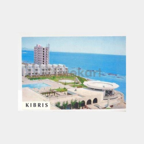 Kıbrıs Magosa Salamis Oteli Kartpostal