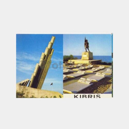 Kıbrıs Girne Karaoğlanoğlu Anıt Kartpostal