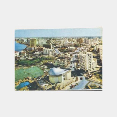 Kıbrıs Magosa Şehirden Görünüş Kartpostal