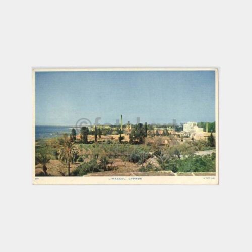 Kıbrıs Limasol Görünüş Kartpostal