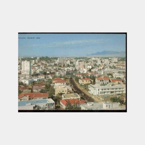 Kıbrıs Lefkoşa Genel Görünüş Kartpostal