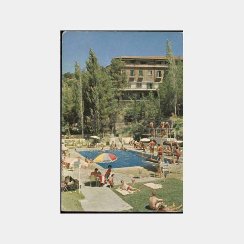 Kıbrıs Platres Park Hotel Görünüş Kartpostal