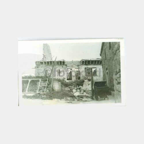 1996 Foça Tarihi Ev Harabesi 2 Adet Fotoğraf