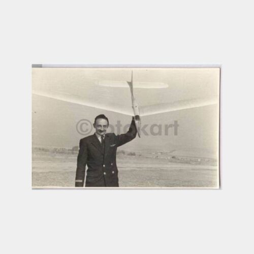 Uçak Maketli Planör Pilot Görünüş Fotoğraf