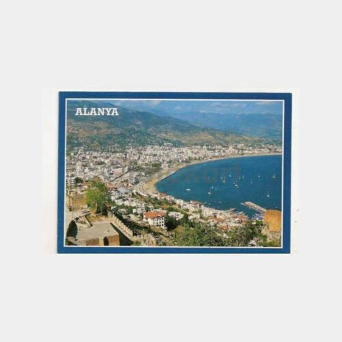 Alanya Kaleden Limana Görünüş Kartpostal