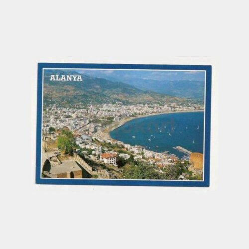 Alanya Kaleden Liman Görünüş Kartpostal