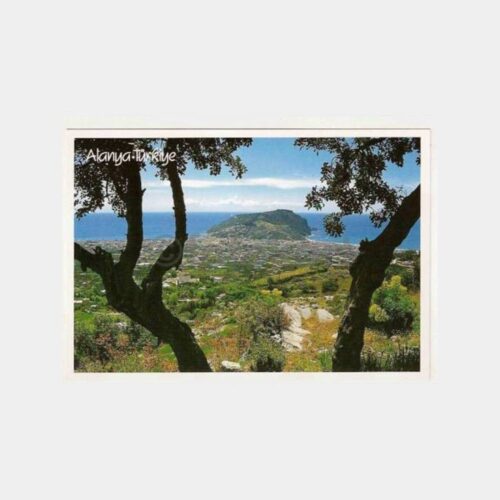 Alanya Kurşunlu Tepeden Görünüş Kartpostal