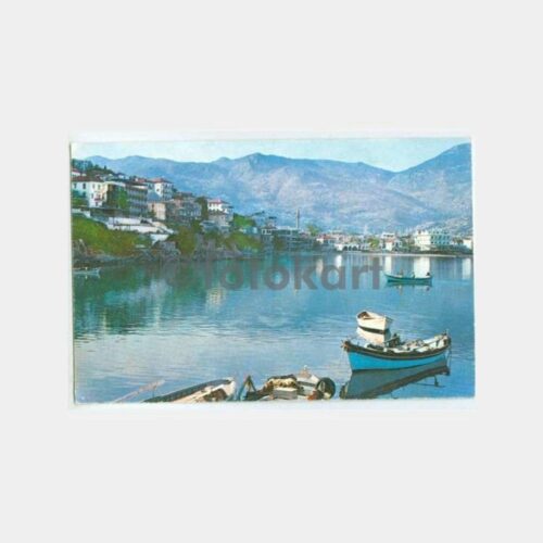 1970 Alanya Sahilden Görünüş Kartpostal