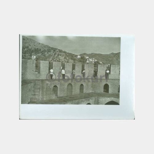 1980 Alanya Kalesi Burçlarında Fotoğraf