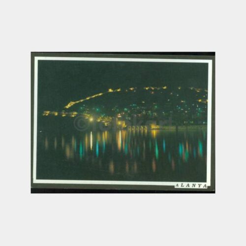 1995 Alanya Konulu Kartpostal