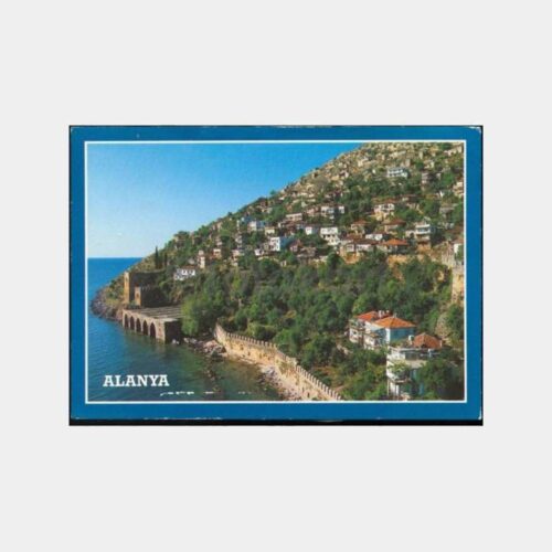 1995 Alanya Konulu Kartpostal
