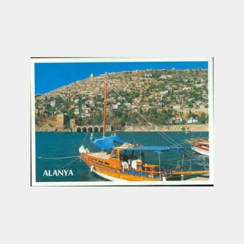 1995 Alanya Konulu Kartpostal