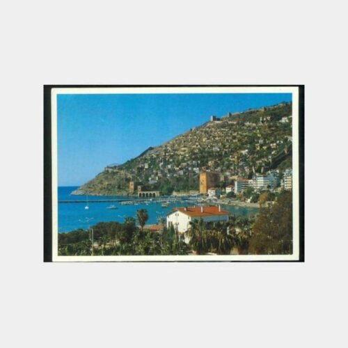 1995 Alanya Konulu Kartpostal