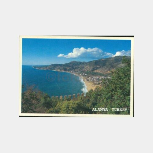1995 Alanya Konulu Kartpostal