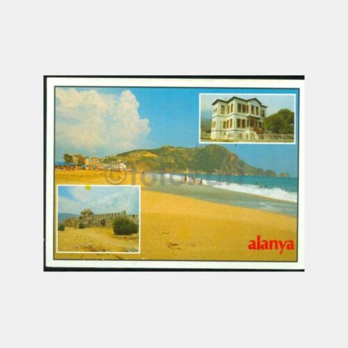 1995 Alanya Konulu Kartpostal