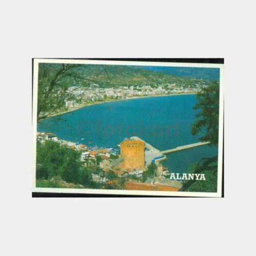 1995 Alanya Konulu Kartpostal