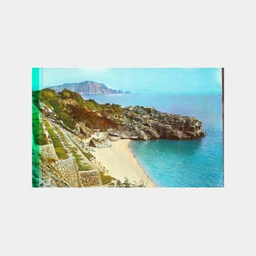 1974 Alanya Ulaş Sahili Görünüş Kartpostal