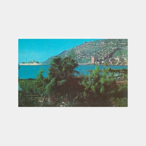 1976 Alanya Genel Görünüş Kartpostal